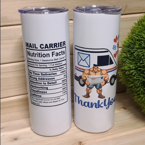 DELIVERY Truck Thank you Delivery Appreciation Tumbler NWT Choose ONE - Picture 2 of 6